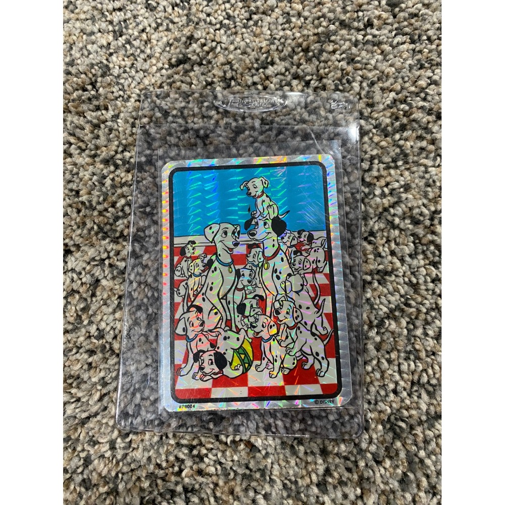 Vintage Disney 101 Dalmatians Prismatic Sticker Holographic Kodak Paper P8004